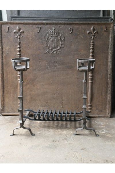 Wrought Iron Fireplace Rack