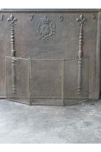 Antique French Fire Screen