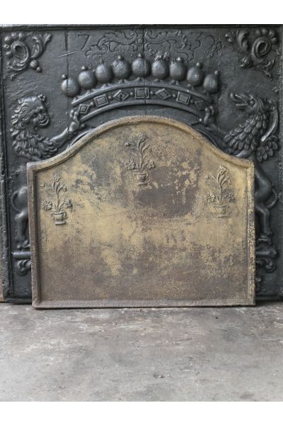 Louis XV Fireplace Back