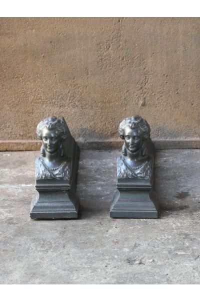 Woman Andirons