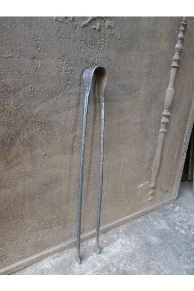 Antique French Fire Tongs