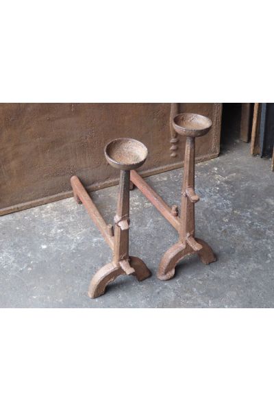 Large Andirons | Landiers