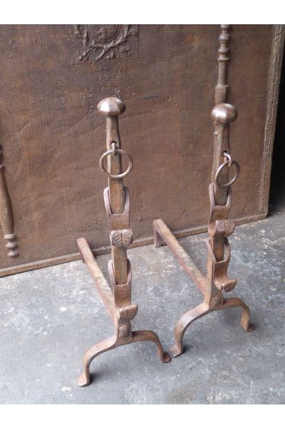 Large Andirons | Landiers