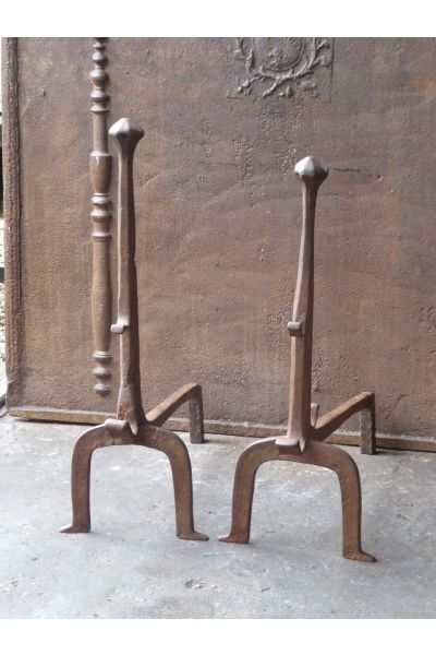 Large Andirons | Landiers