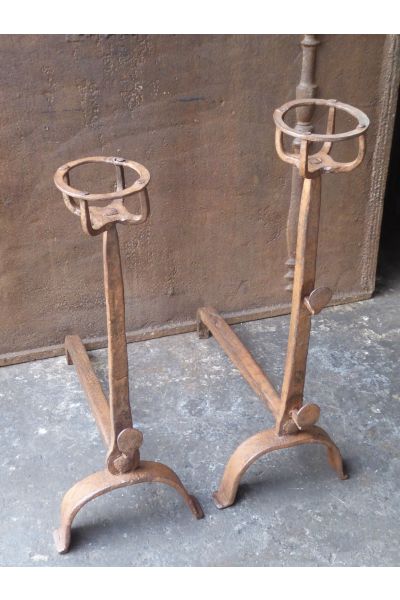 Large Andirons | Landiers