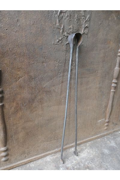 Antique French Fire Tongs