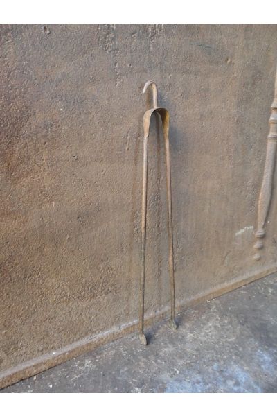 Small French Fireplace Tongs