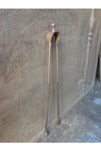 Antique French Fire Tongs