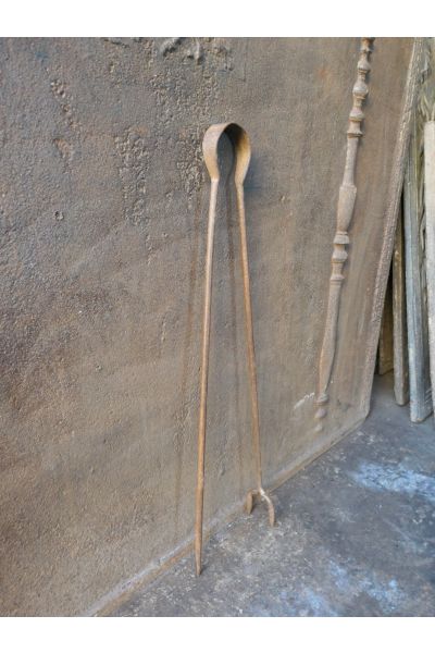 Antique French Fire Tongs