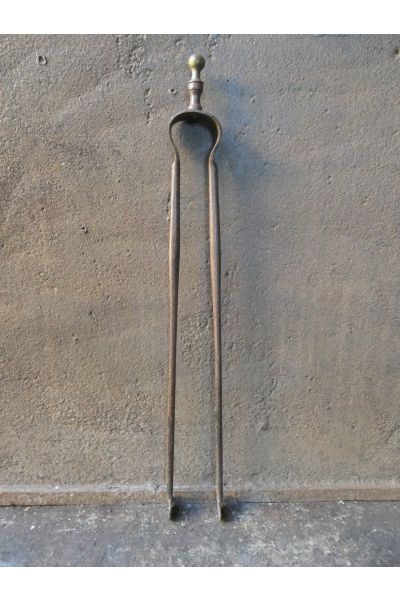 Antique French Fire Tongs