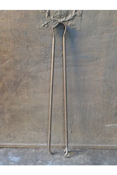 Antique French Fire Tongs