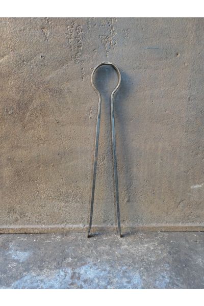 Small French Fireplace Tongs