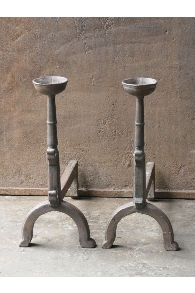 Gothic Style Andirons