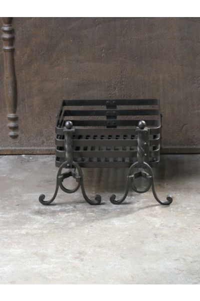 Antique Fireplace Log Grate