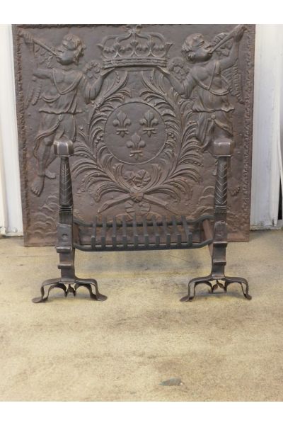 Wrought Iron Fireplace Rack