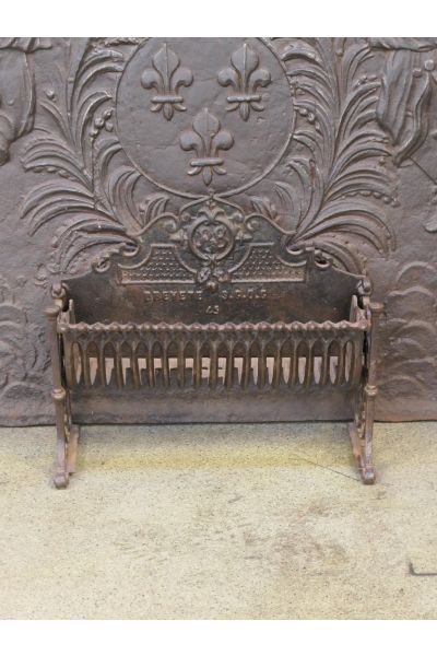 Antique Fireplace Log Grate