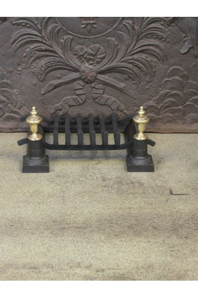 Antique Fireplace Log Grate