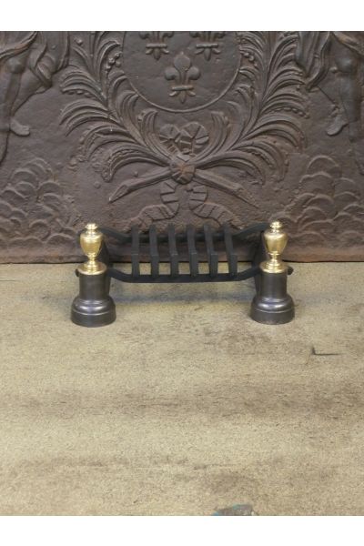 Antique Fireplace Log Grate