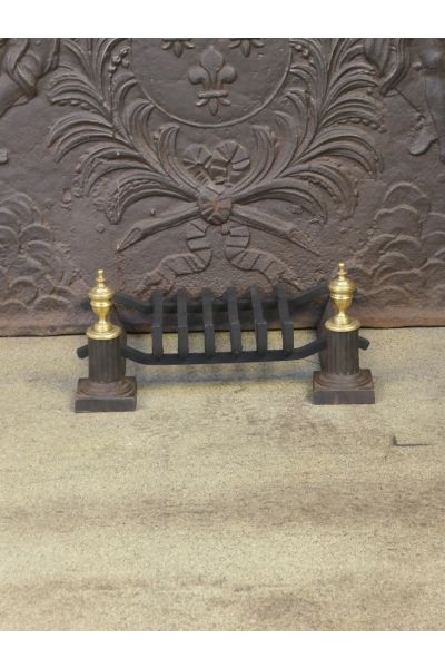 Antique Fireplace Log Grate