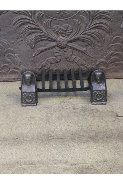 Antique Fireplace Log Grate