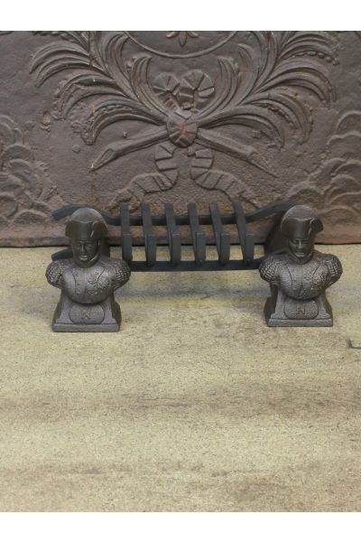 Antique Fireplace Log Grate