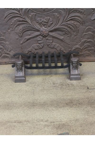 Antique Fireplace Log Grate