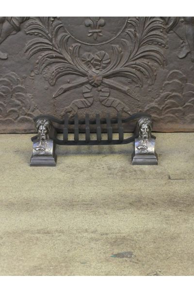 Antique Fireplace Log Grate