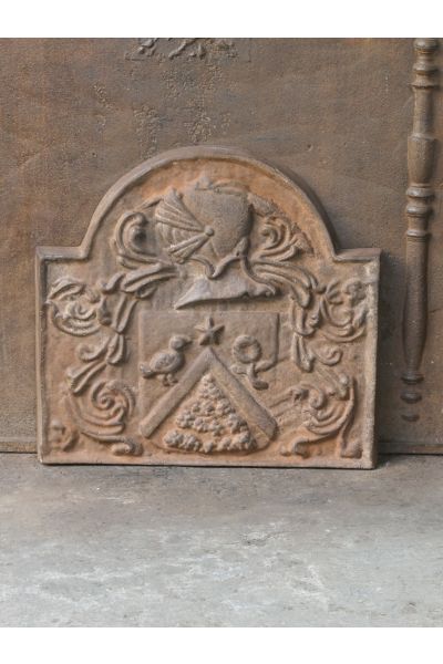 Coat of Arms Fire Back