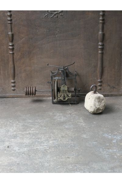 Antique Weight-Driven Spit Jack