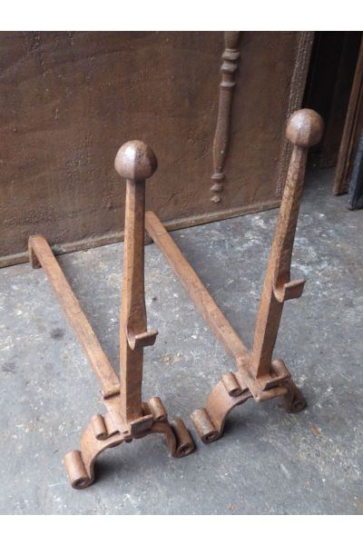 Large Andirons | Landiers