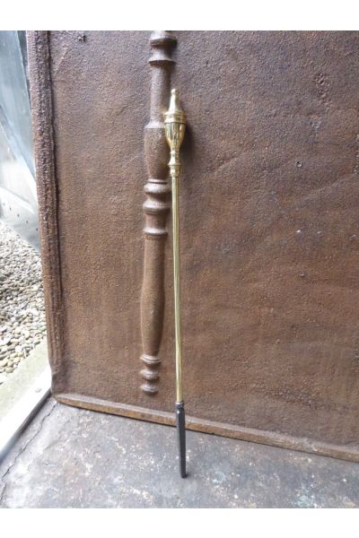 Polished Brass Fire Poker