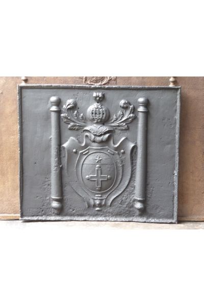 Coat of Arms Fire Back