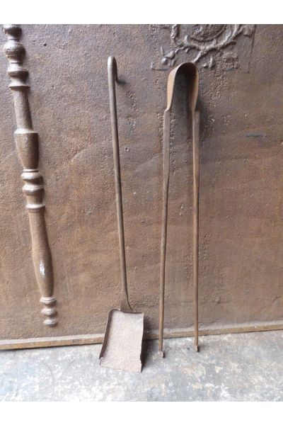 Antique French Fireplace Tools