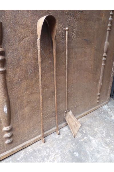 Antique French Fireplace Tools