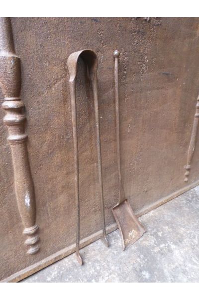 Antique French Fireplace Tools