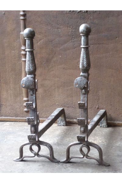 Louis XIII Andirons