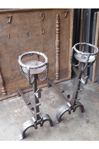 Large Andirons | Landiers