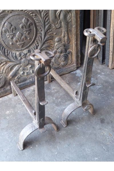 Large Andirons | Landiers