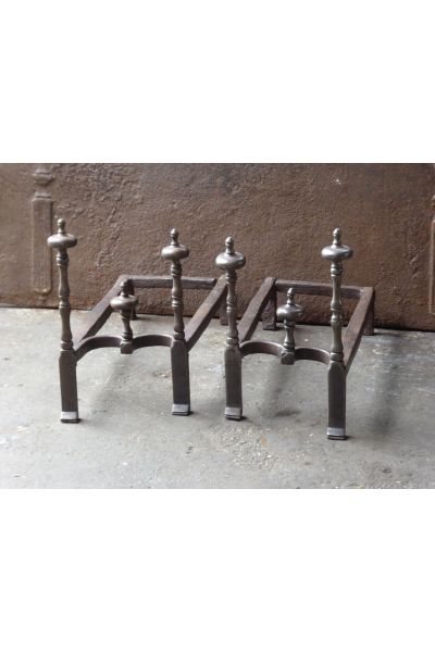 Antique Fireplace Andirons