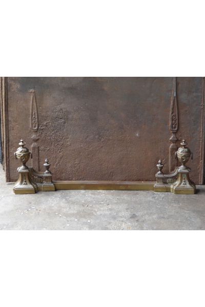 Brass Fireplace Fender