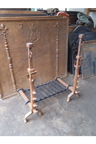 Wrought Iron Fireplace Rack