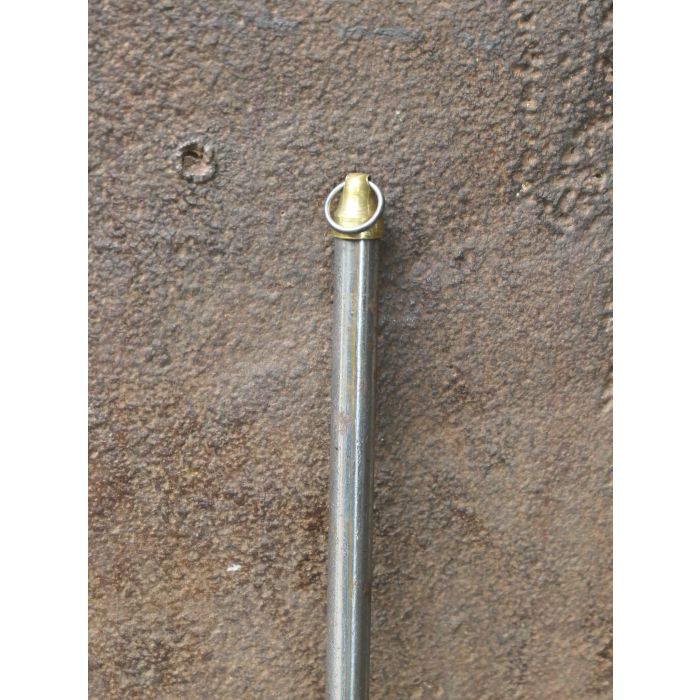 Toasting Fork made of Wrought iron, Brass 